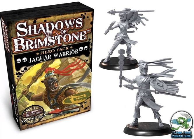 Hovedbilde Shadows of Brimstone Hero Pack Jaguar Warrior