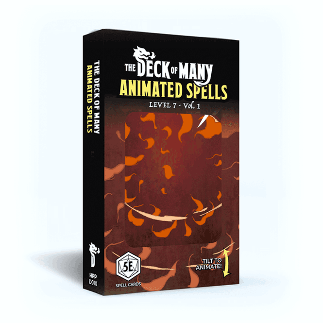 Hovedbilde Deck of Many Animated Spells Level 7 Volume 1 5E