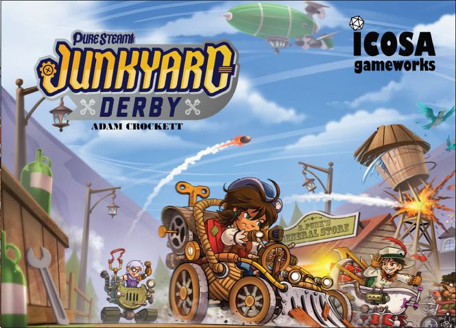 Hovedbilde Pure Steam: Junkyard Derby - Board Game
