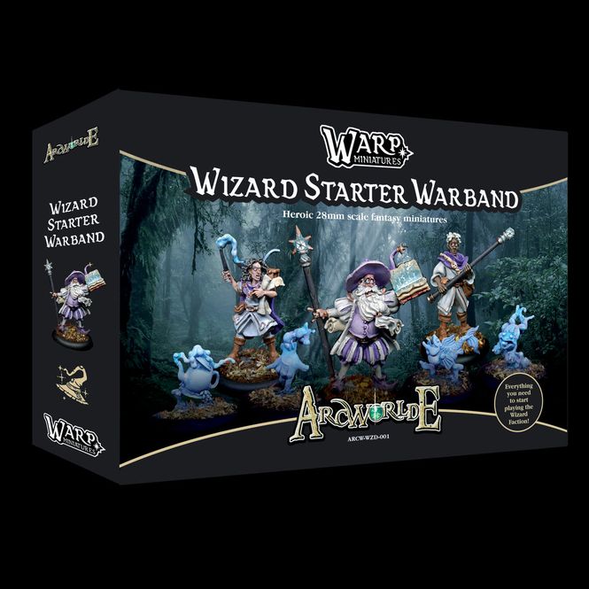 Hovedbilde ArcWorlde Wizards Starter Warband Box (Metal)