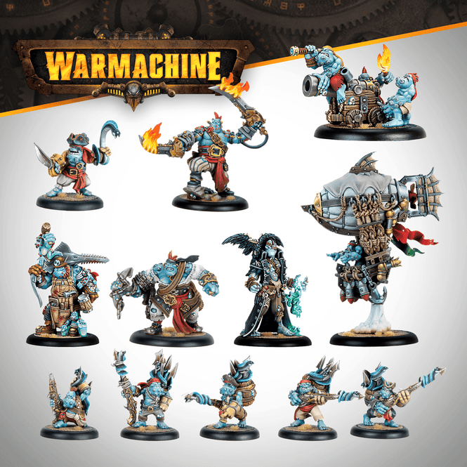 Hovedbilde Warmachine Southern Kriels Brineblood Marauders ...