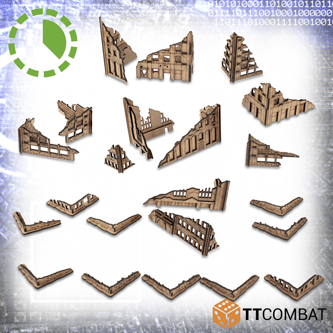 Hovedbilde 15mm SciFi City Ruins