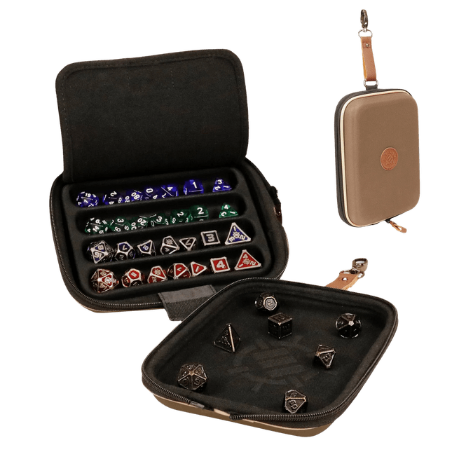 Hovedbilde Designer Edition Dice Case & Tray Tan