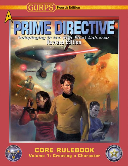 Hovedbilde GURPS Prime Directive RPG Volume 1 Creating a ...