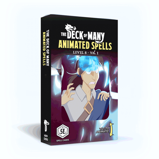 Hovedbilde Deck of Many Animated Spells Level 8 Volume 1 5E