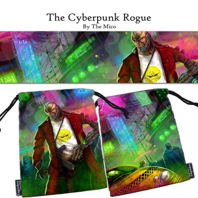 Hovedbilde The Cyberpunk Rogue Legendary Dice Bag