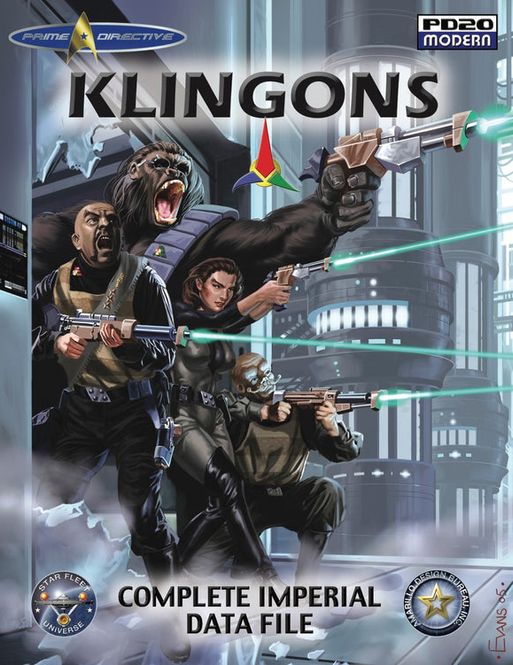 Hovedbilde Prime Directive RPG D20 Klingons
