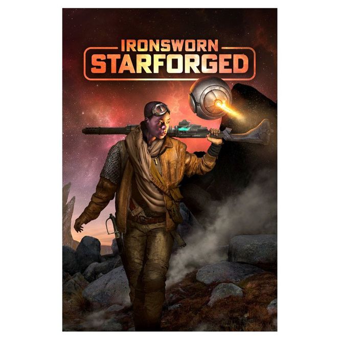 Hovedbilde Ironsworn Starforged RPG Deluxe Edition Rulebook