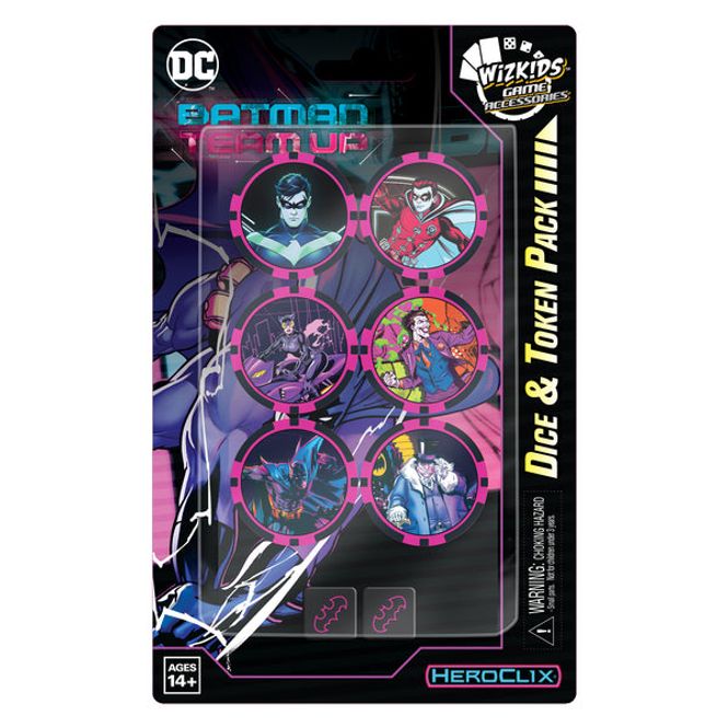 Hovedbilde DC HeroClix Batman Team-Up Dice & Token Set OOP