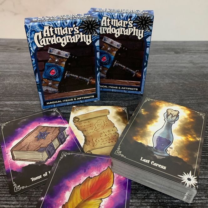 Hovedbilde Atmars Cardography Deck 08: Magical Items & ...