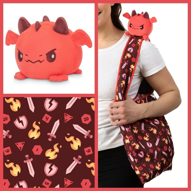 Hovedbilde Plushie Tote Bag Red Dragon/Tabletop Gaming