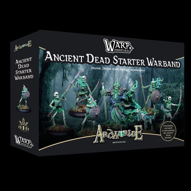 Hovedbilde ArcWorlde Ancient Dead Starter Warband Box ...