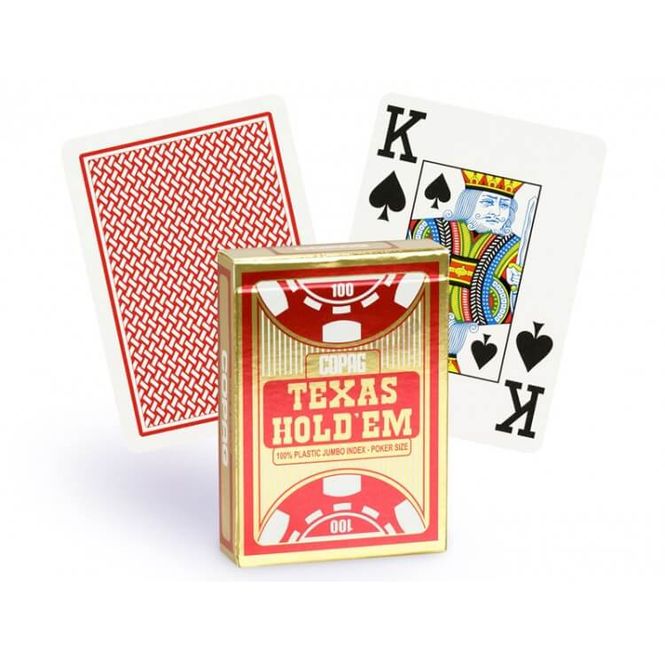 Hovedbilde COPAG Texas Hold'em GOLD - Jumbo Face - 2 index - ...