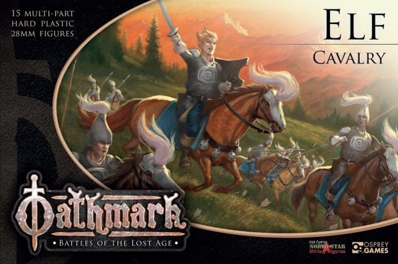 28mm Fantasy Oathmark Elf Cavalry