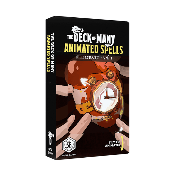 Hovedbilde The Deck of Many Animated Spells Spellcraft Vol 1 ...