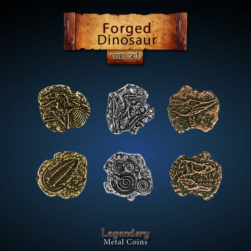 Forged Dinosaur Coin Set (20)