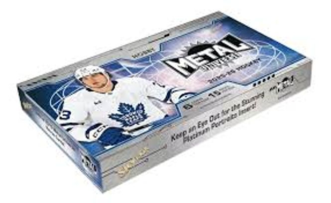 Hovedbilde 2025-26 Skybox Metal Universe Hockey Mass Blaster ...
