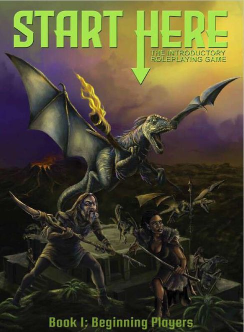 Hovedbilde Start Here RPG Book I Beginning Players OOP