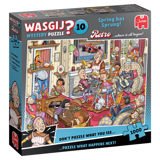 Hovedbilde Wasgij Retro Mystery 10: Endlich Frhling (1000 ...