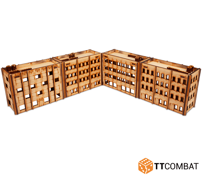 Hovedbilde 15mm SciFi Brownstone Rows