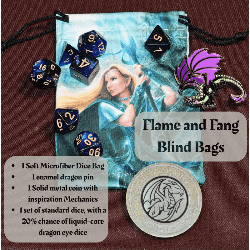 Flame & Fang Loot Bag Display Box (25)