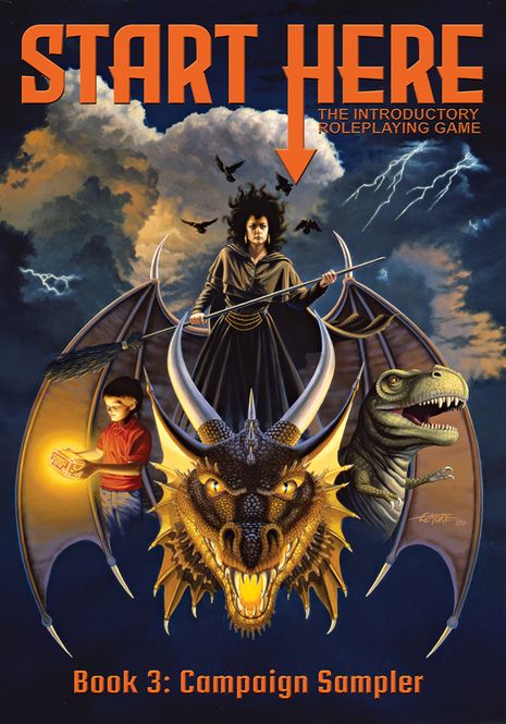 Hovedbilde Start Here RPG Book III Campaign Sampler OOP