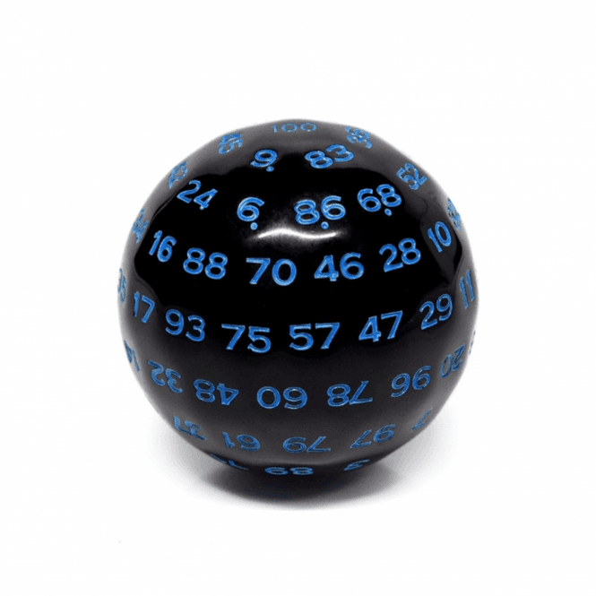 Hovedbilde 45mm D100 Black Opaque with Blue